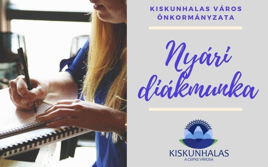 Nyári diákmunka lehetőség