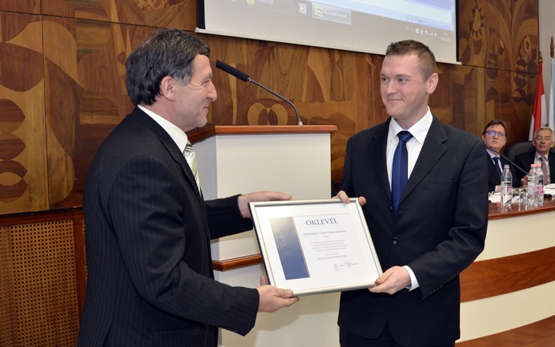 Elismerő oklevél: Halas, a gyógyhely