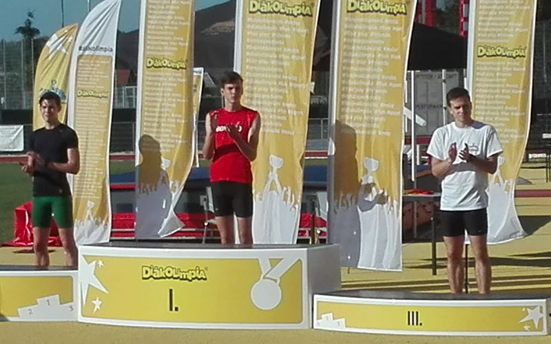 Jerémiás Donát, diákolimpiai bronz