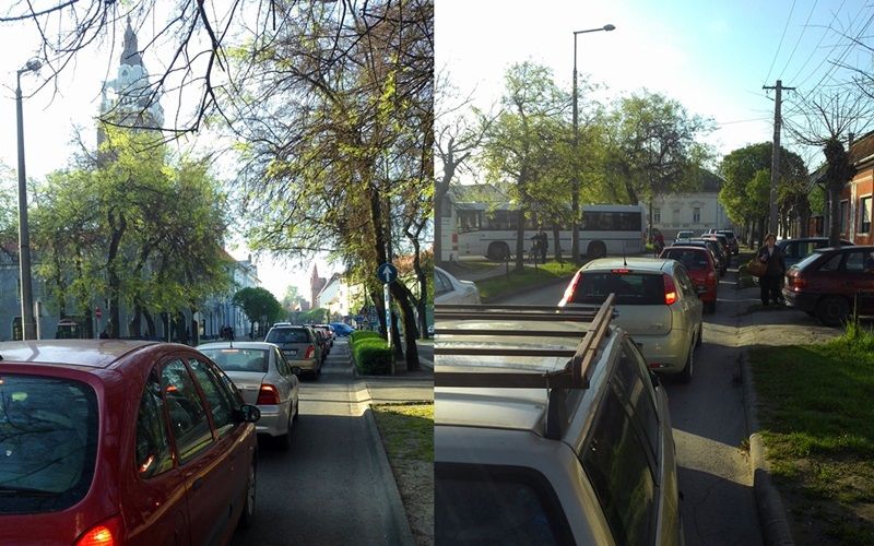 Bedugult a belváros