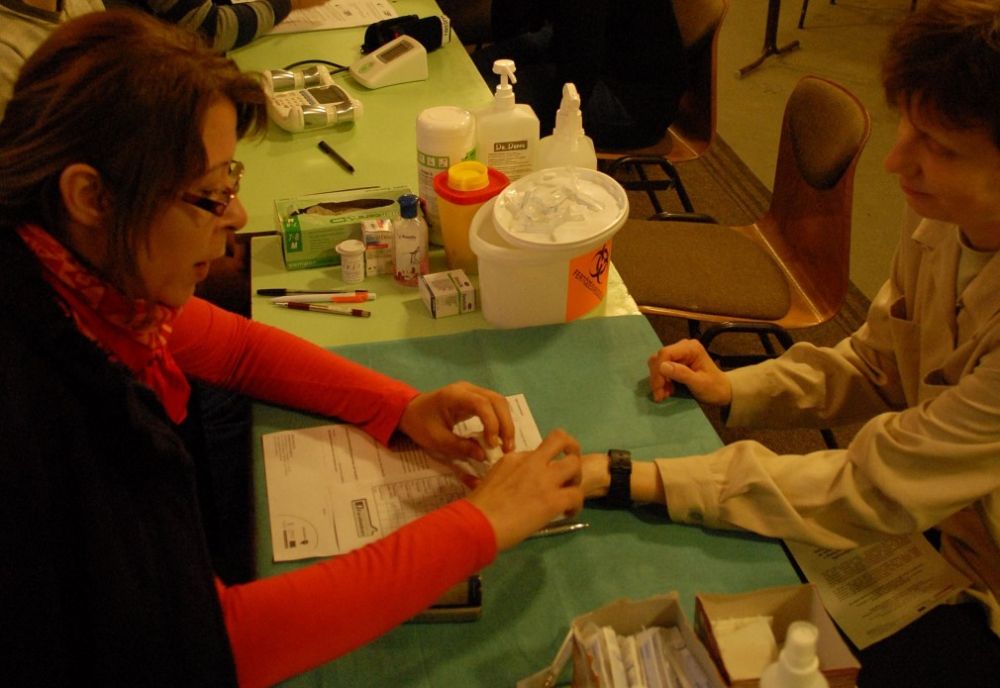 Egészségszűrés a Sziládyban is