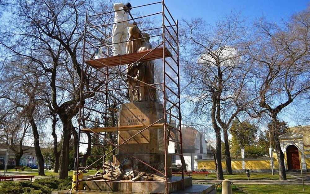 Felújítják a világháborús emlékművet