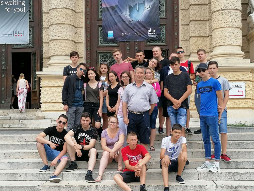 Váris diákok szakmai gyakorlata Bécsben