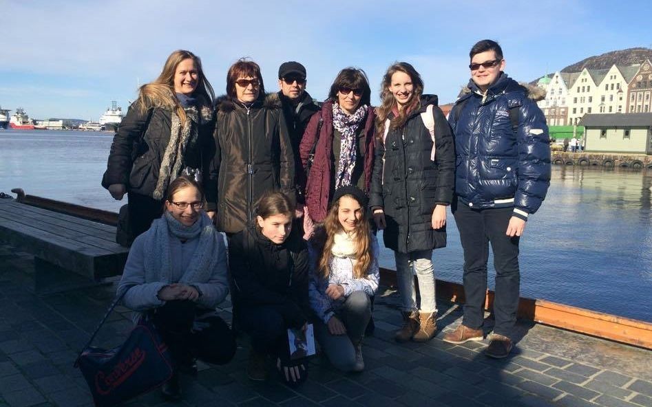 (►) Norvégiában jártak