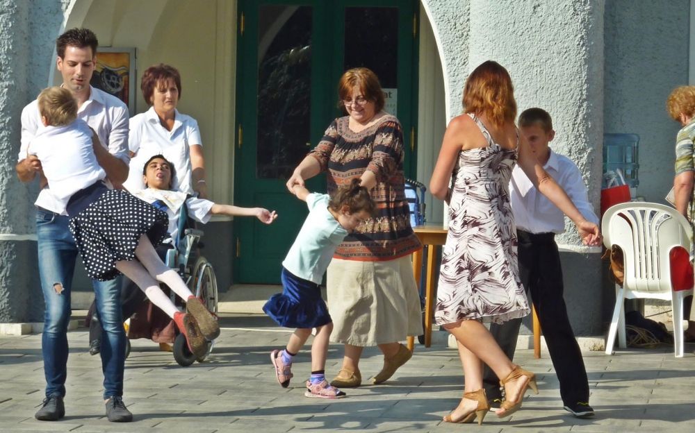 Érzékenyítő Esély Nap a főtéren