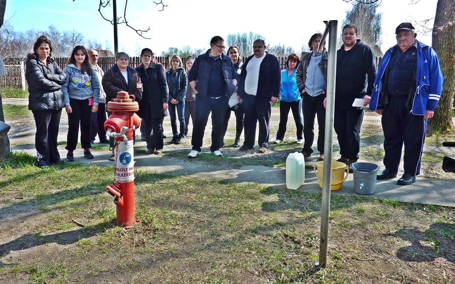 (►) Ismét van víz!