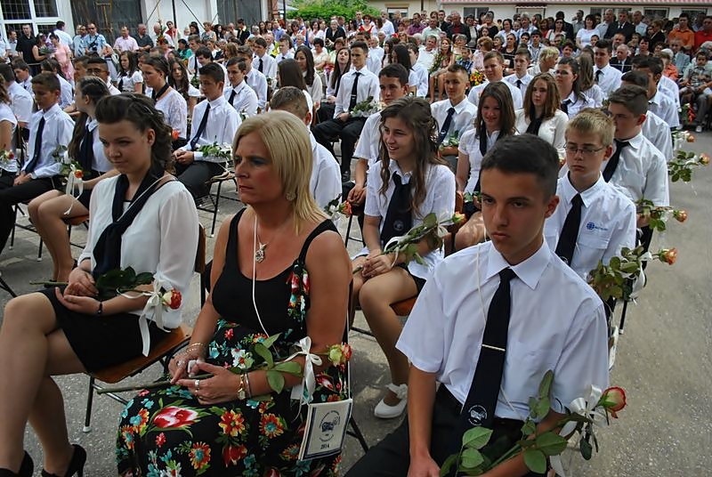 Megható ballagási ünnepség a felsővárosiban