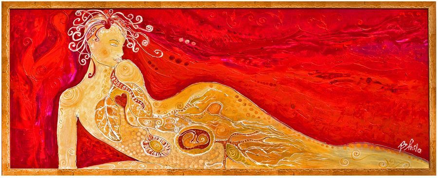 Harmóniában - Barabás Anita festménye