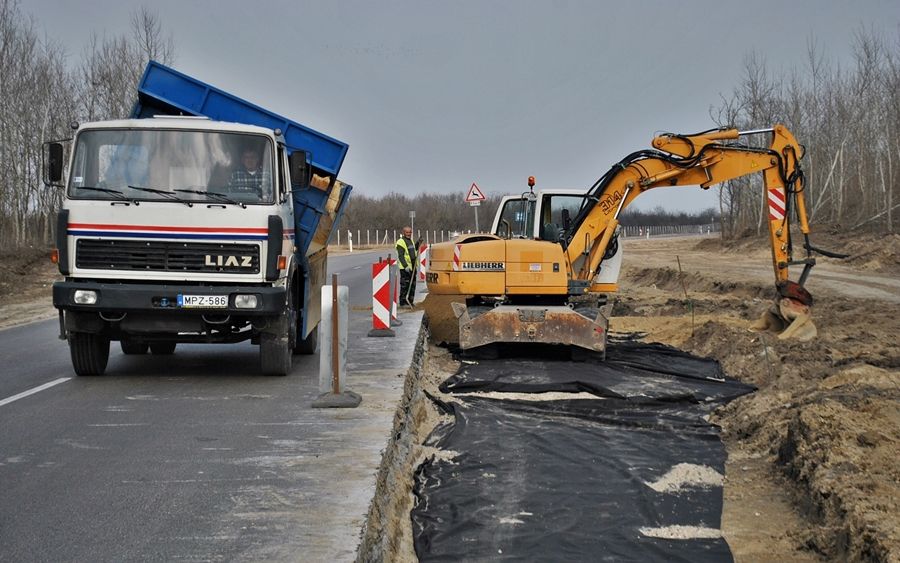 Hamarosan megújul a kisszállási körforgalom
