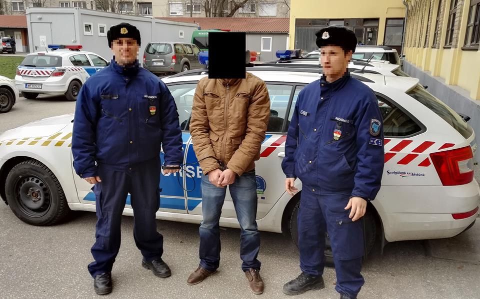 Gyilkost fogtak a határon