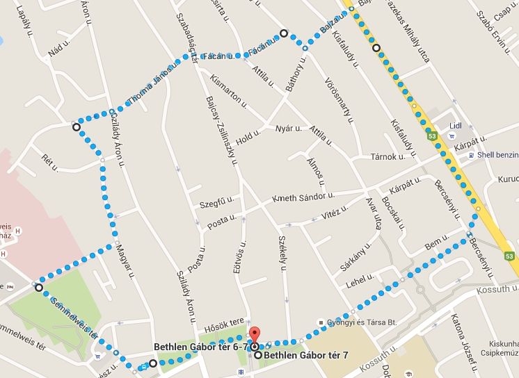 Útlezárások a futás ideje alatt