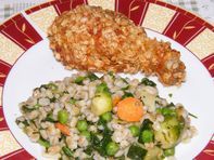 Zabpehely a panírban