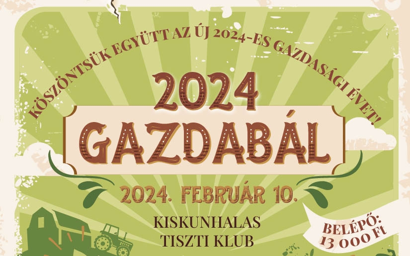 Bálra készülnek a gazdák