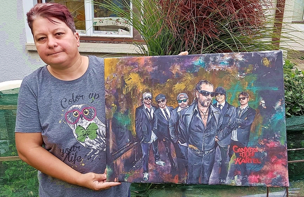 Ganxsta Zolee halasi festőművész javára szervez gyűjtést