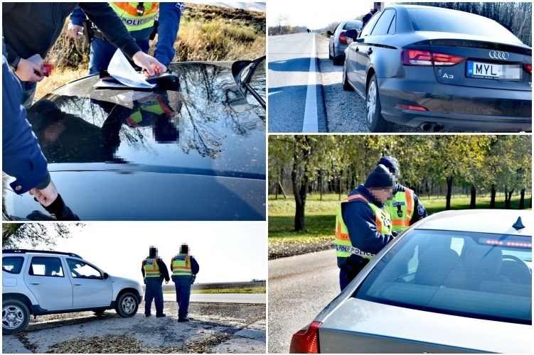 Gyorshajtókkal szemben intézkedtek a rendőrök