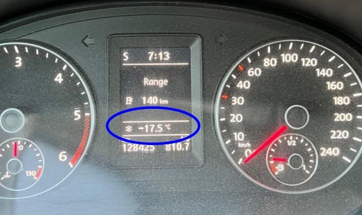 Ma reggel Halas volt az ország egyik leghidegebb települése