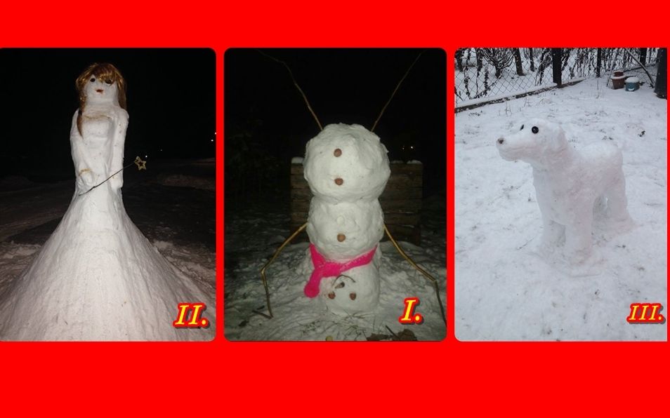 A legnépszerűbb hószobrok