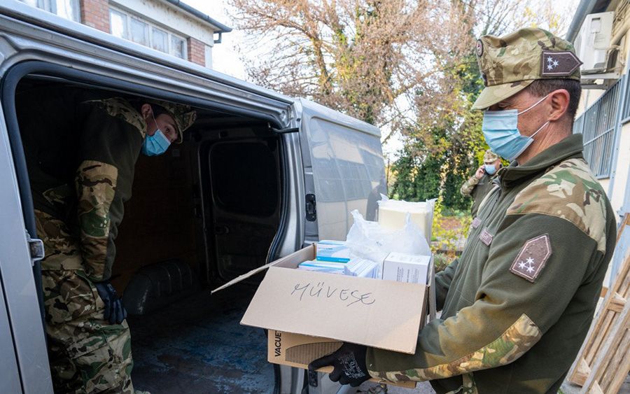 Honvédségi segítség a járványügyi feladatokban