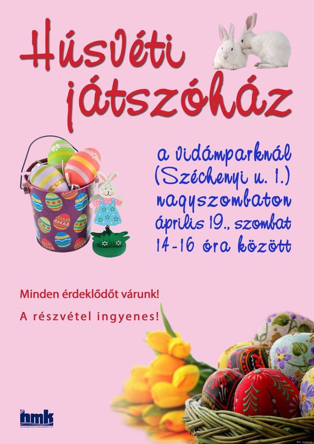 Húsvéti játszóház a Vidámparknál