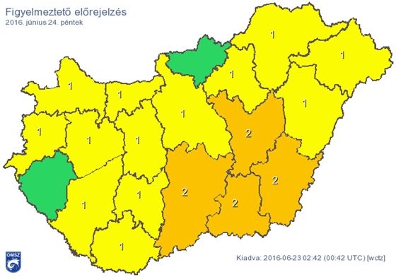 Hőség és felhőszakadás 