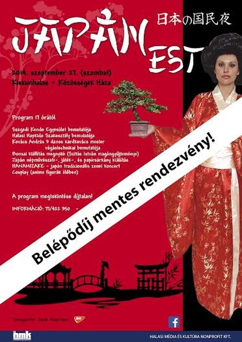 Mindenkit vár a Japán est