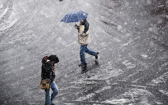 Riasztás, ónos eső miatt