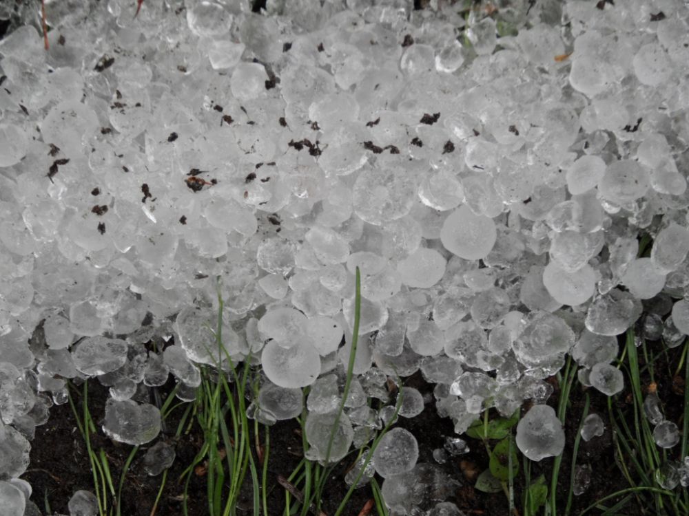 (►)  Nyárias zápor jéggel, januárban