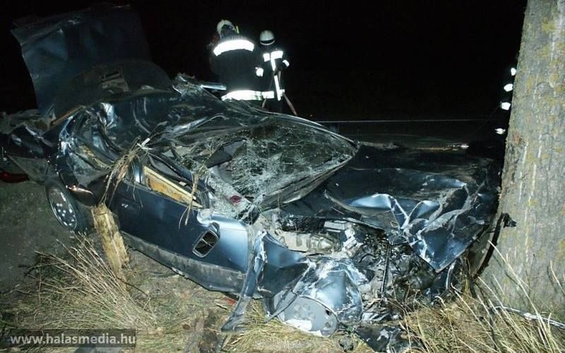 Rettenetes baleset Jánoshalma közelében