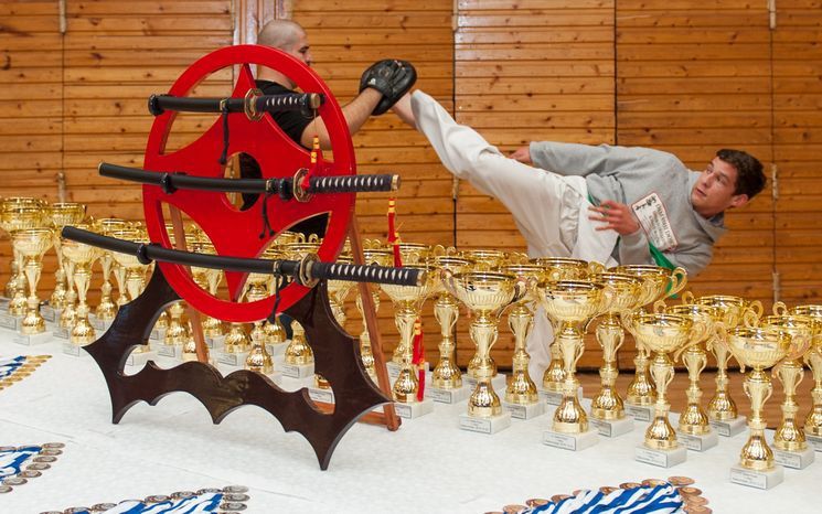 A legjobb karatékák a Halas Kupán