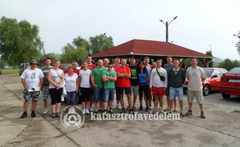 Tűzoltóink körbetekerték a Balatont