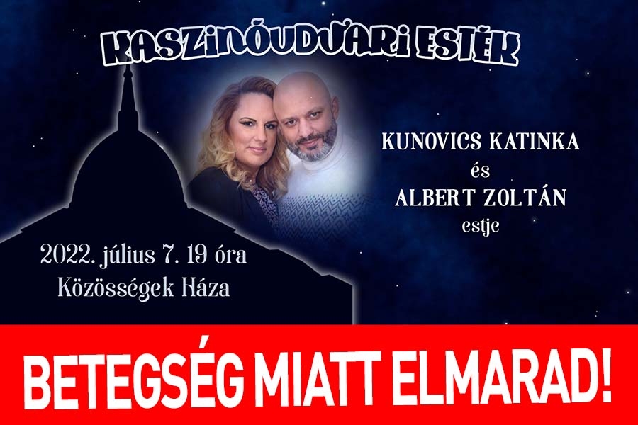 Betegség miatt elmarad Katinkáék koncertje