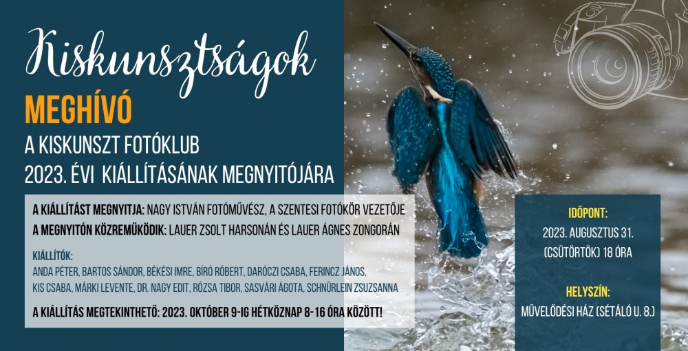 Kiskunsztságok 2023 - fotókiállítás
