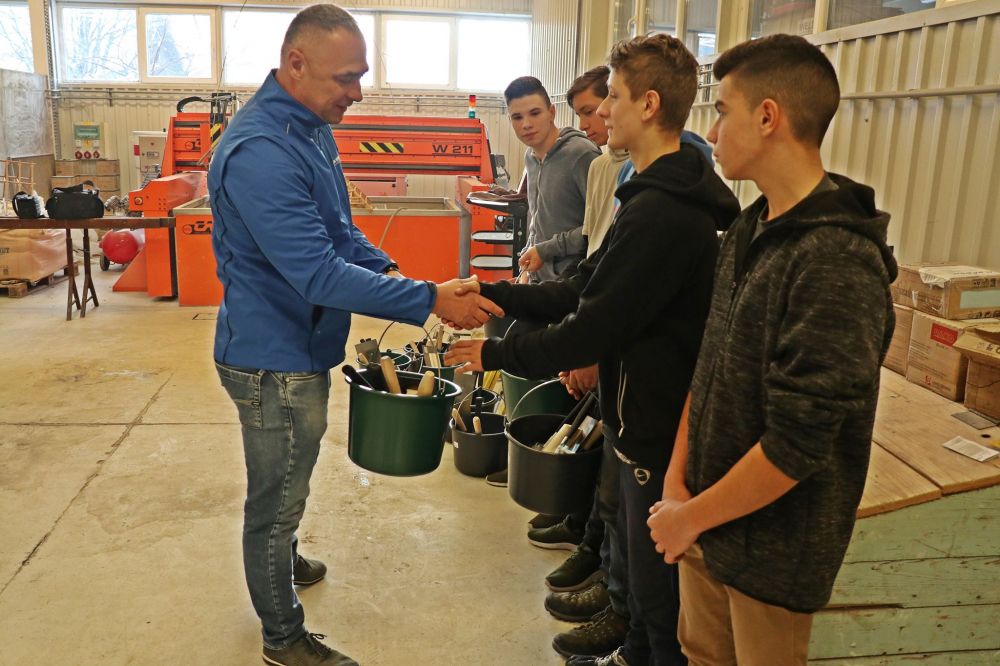 Meglepetés a kőműveseknek