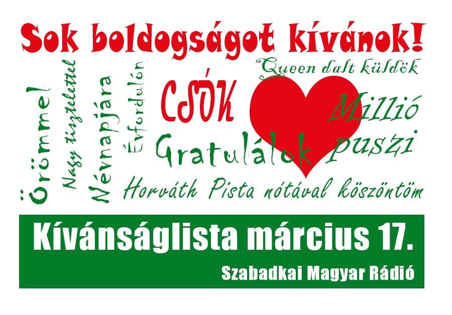 Daljegyzék március 17.