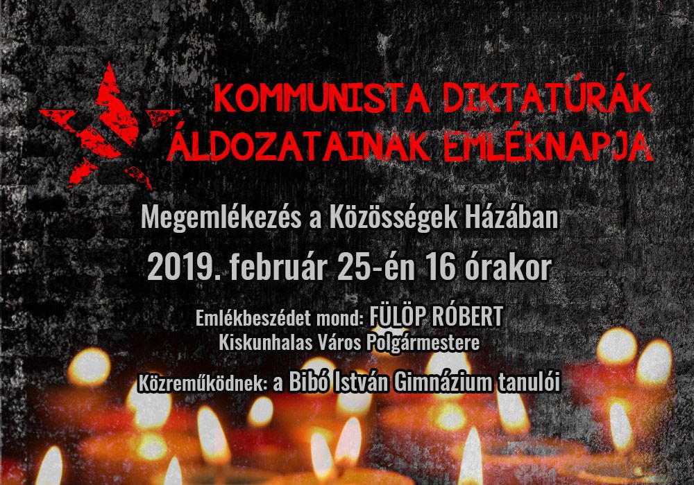 Megemlékezés a Közösségek Házában