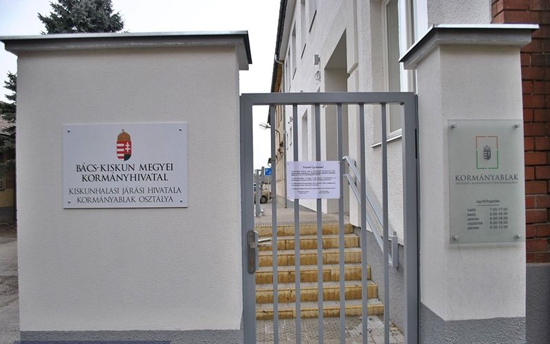 Zárva lesz a kormányablak