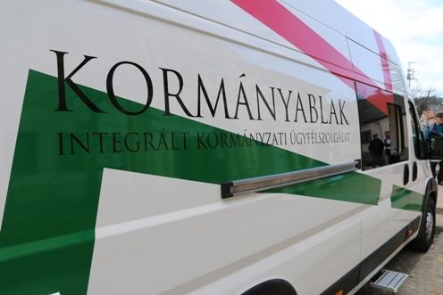Mobil kormányablak járja a térséget