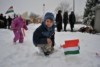 Koszorúzások március 15-én