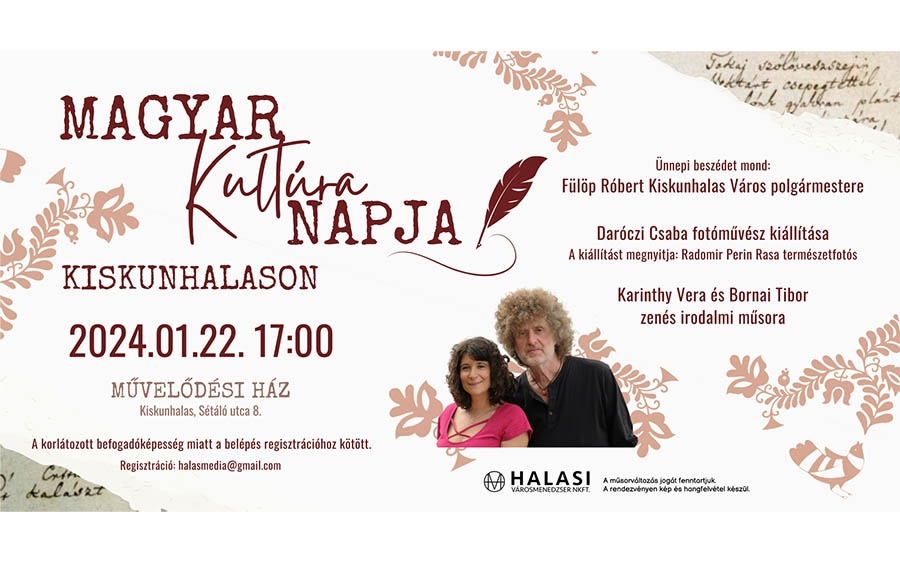 Gazdag programsor a Magyar Kultúra Napján