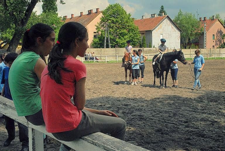 Gyermekország a lovaspályán