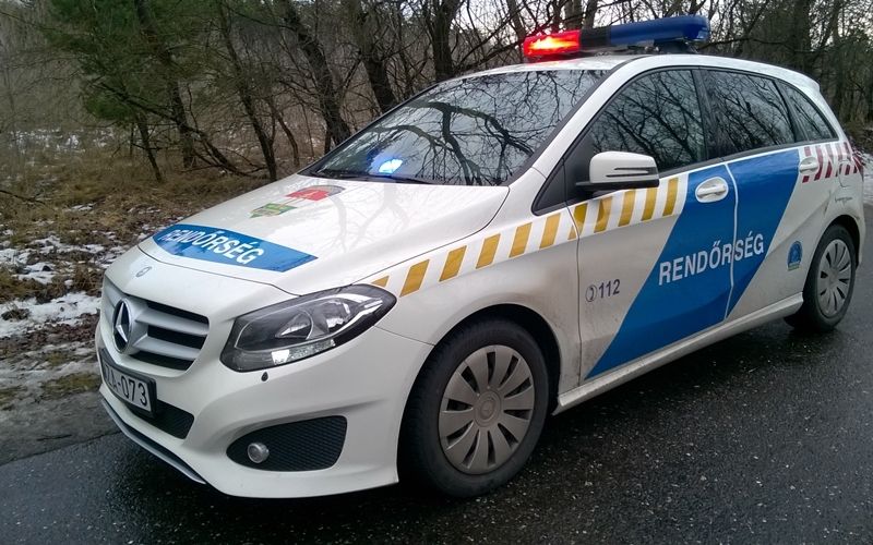 Elhagyta a teherautó a baleset helyszínét