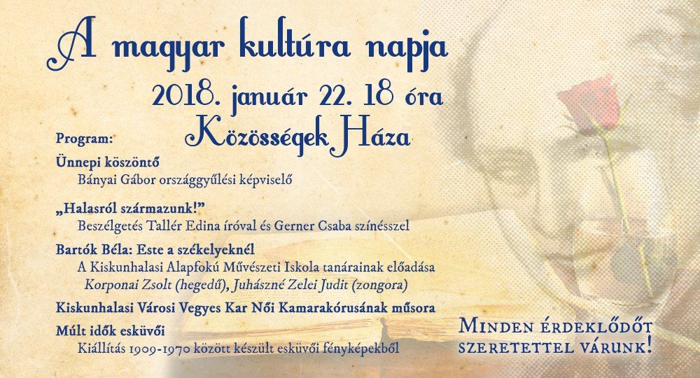 A magyar kultúra napja Halason