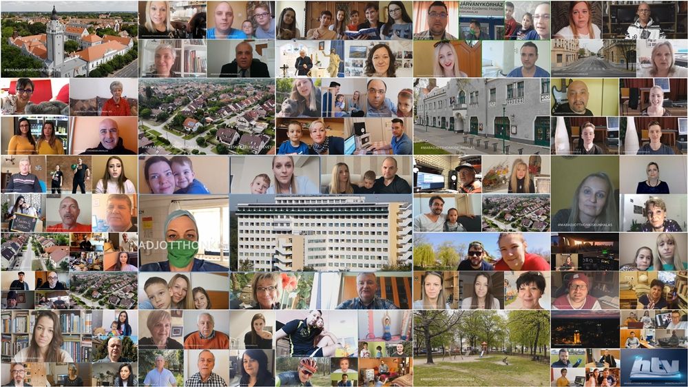 „Maradj otthon” közel 130 szereplővel