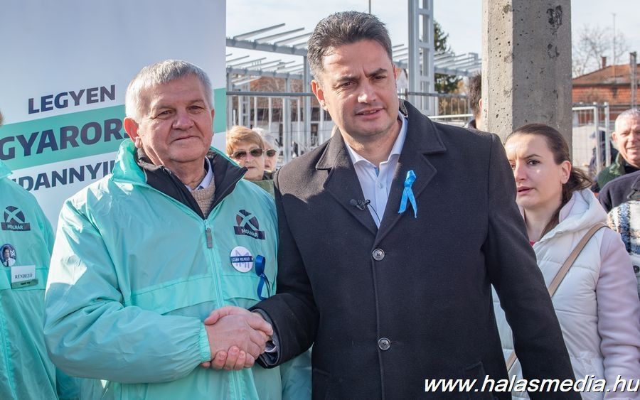 Összefogás kampánynyitó a piacnál