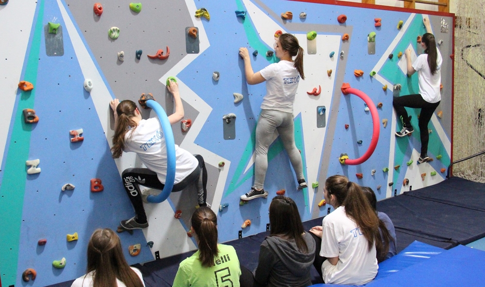 Mászófal a Tekóban