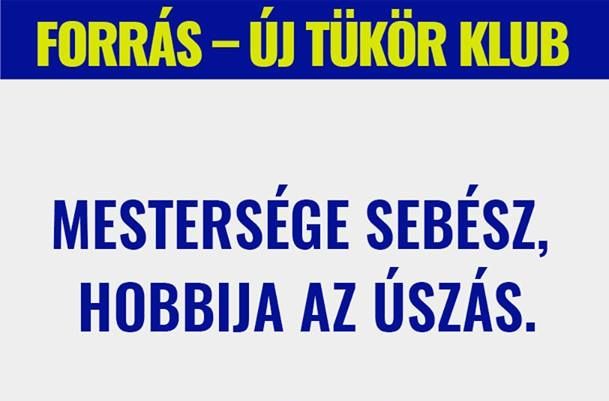 Dr. Kecskés István a klubban
