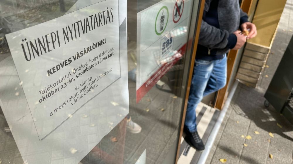 Szombaton zárva lesznek az üzletek, elmarad a piac is