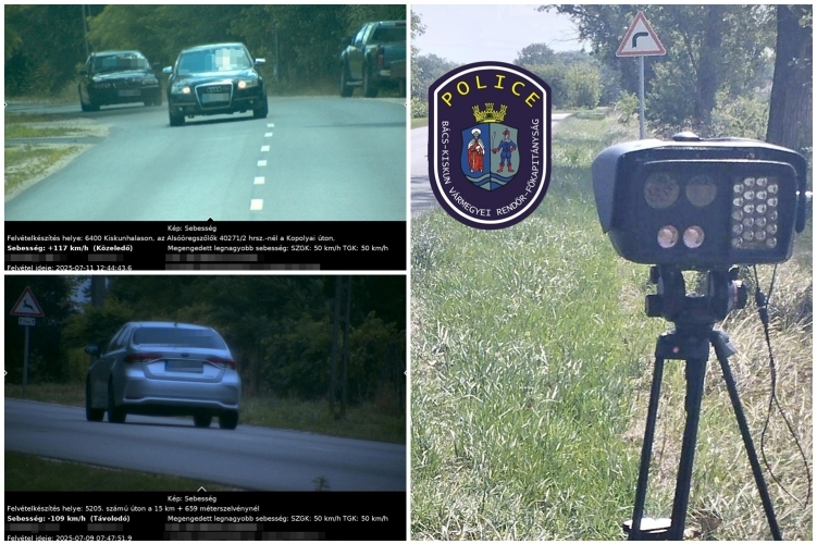 Száguldó sofőrök, minden héten akad sebességtúllépő
