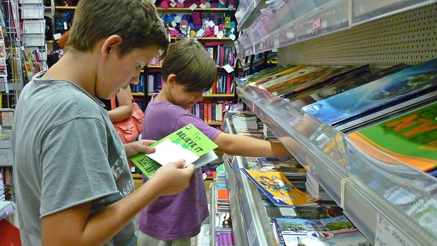 Tanszervásárlási roham