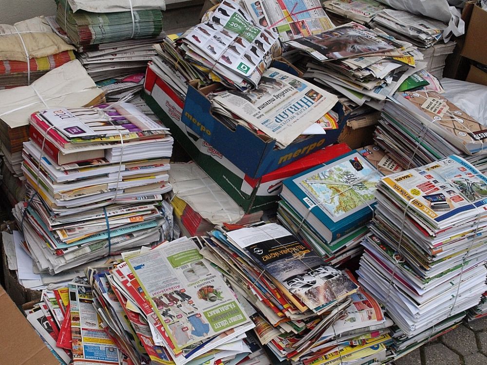 Iskolai papírgyűjtés indult